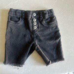 Preloved Black Kids Denim Shorts